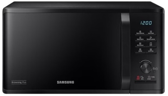 Microondas c/ Grill MG23K3515AK 23L 800W (Preto) - SAMSUNG