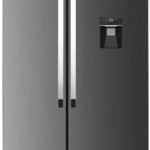Frigor?fico Americano MG35XDE.1 442L No-Frost Display Full LED c/ Dispensador ?gua (Inox) - TELEFAC