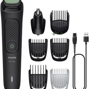 Aparador de Barba 7-EM-1 All-in-One Trimmer 3000 Series (Preto) - PHILIPS
