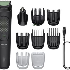 Aparador de Barba 9-EM-1 All-in-One Trimmer 3000 Series (Preto) - PHILIPS
