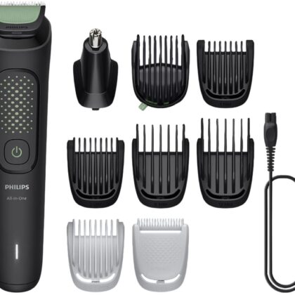 Aparador de Barba 9-EM-1 All-in-One Trimmer 3000 Series (Preto) - PHILIPS