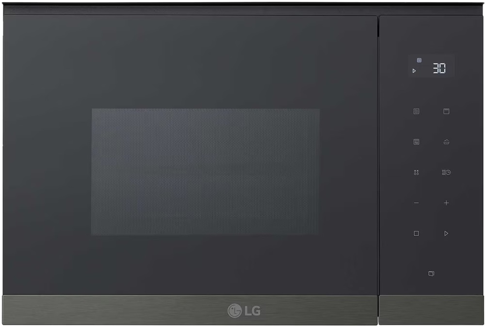 Microondas de Encastre c/ Grill MG7Z2593B 1450W 25L (Preto/Inox) - LG