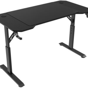 Mesa Ergonómica MGD-ERGO120 c/ Ajuste em 3 Alturas e Tapete 1200x600mm (Preto) - MARS GAMING