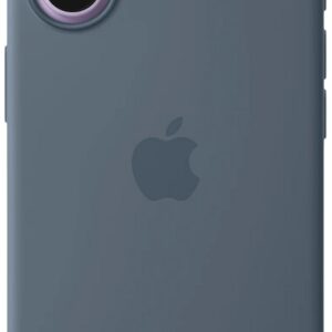 Capa Silicone iPhone 17 c/ MagSafe (Azul-Âncora) - APPLE