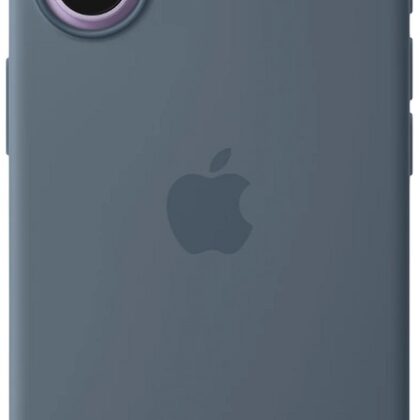 Capa Silicone iPhone 17 c/ MagSafe (Azul-Âncora) - APPLE