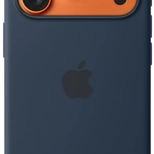 Capa Silicone iPhone 17 Pro c/ MagSafe (Meia-Noite) - APPLE