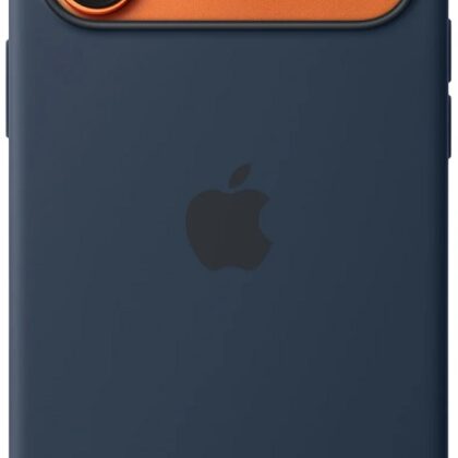 Capa Silicone iPhone 17 Pro Max c/ MagSafe (Meia-noite) - APPLE