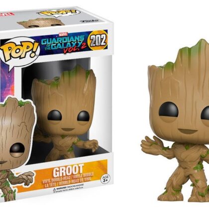 Figura Pop! Groot Marvel Guardiões da Galáxia Volume 2 - FUNKO