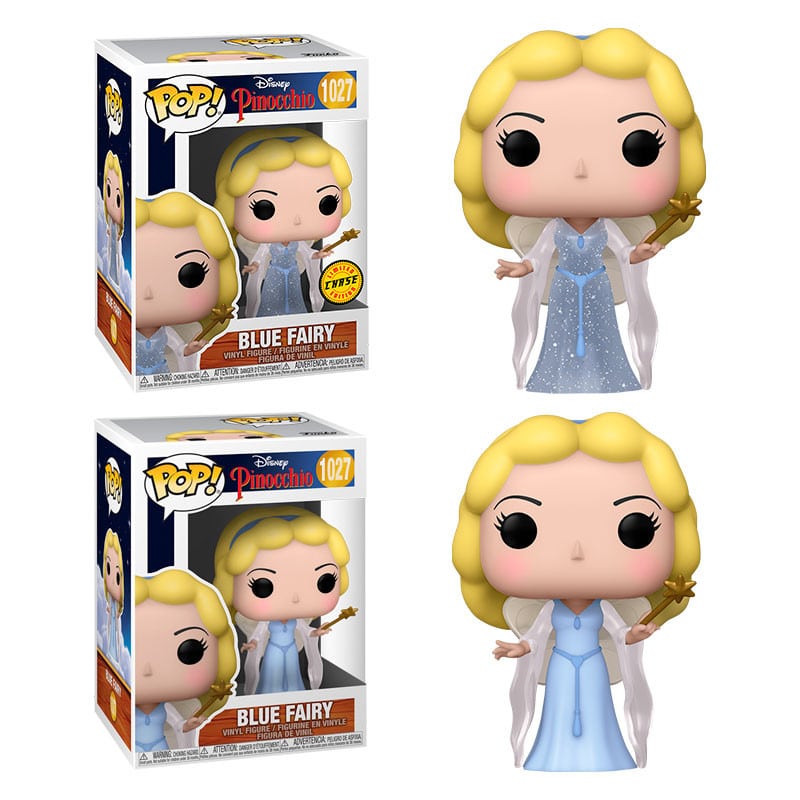 Funko Pop! Blue Fairy - Disney Pinocchio com Lucky Chase