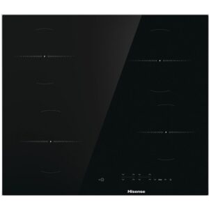 Placa Vitrocerâmica de 4 Zonas E6431CB 60cm (Preto) - HISENSE