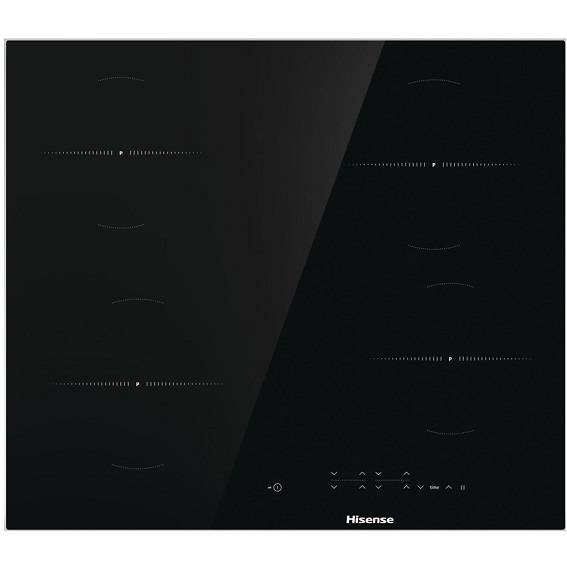 Placa Vitrocerâmica de 4 Zonas E6431CB 60cm (Preto) - HISENSE