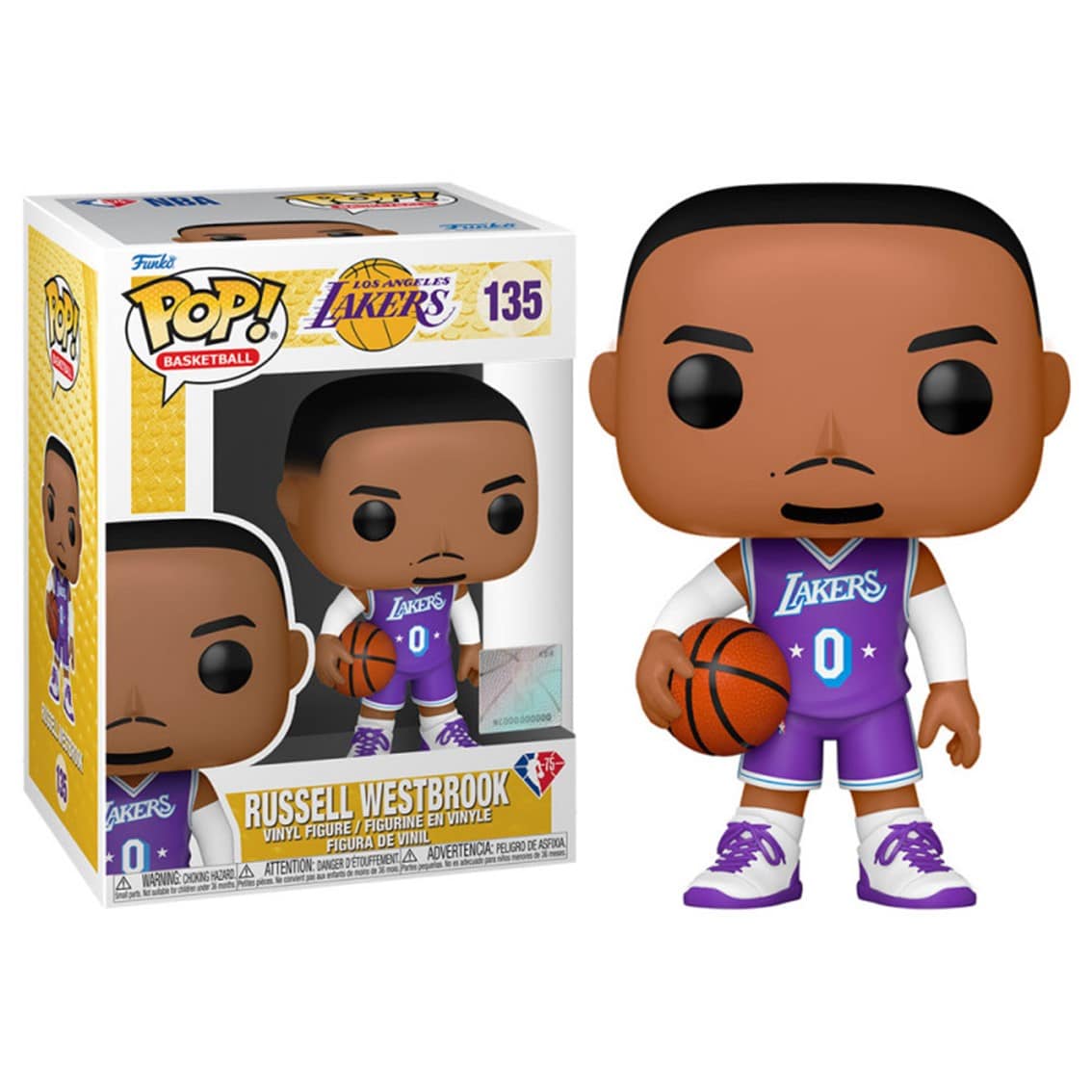 Funko Pop! Russell Westbrook - NBA:LA Lakers