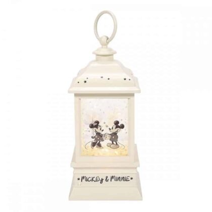 Figura Enesco! Mickey And Minnie Lantern Lamp - Disney