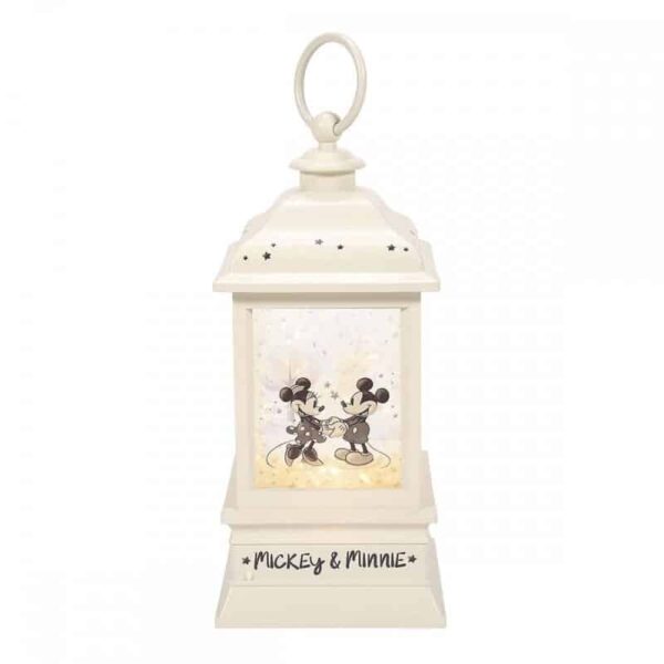Figura Enesco! Mickey And Minnie Lantern Lamp - Disney