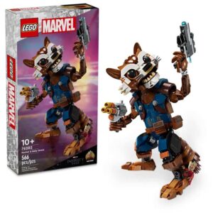 LEGO Marvel Rocket e Groot Bebé - 76282