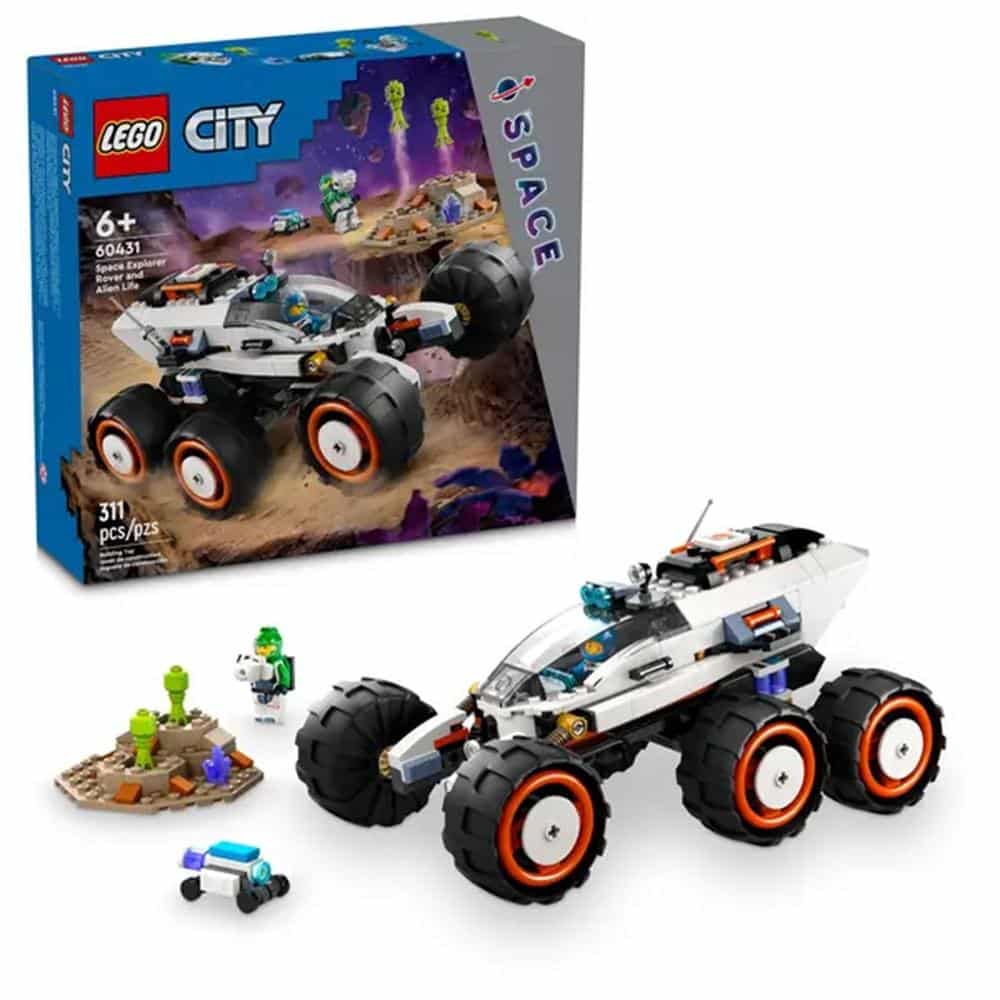 LEGO City Carro de Exploração Espacial e Vida Extraterrestre - 60431