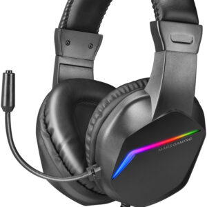 Auscultadores Headset MH 122 RGB (Preto) – MARS GAMING