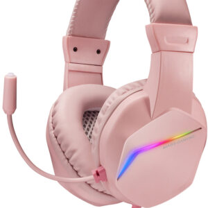 Auscultadores Headset MH 122 RGB (Rosa) - MARS GAMING