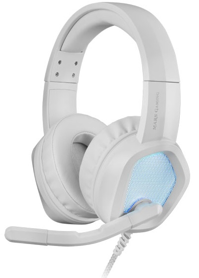 Auscultadores Headset MH320 Multiplatform (Branco) - MARS GAMING