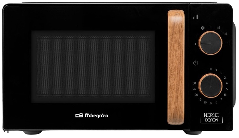 Microondas Nordic Design MI2120 700W 20L (Preto) - ORBEGOZO