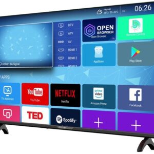 TV LED 43 FRAMELESS Full HD SMART TV ANDROID 11.0 (1/8GB) c/ Sintonizador TDT e Cabo - eSmart