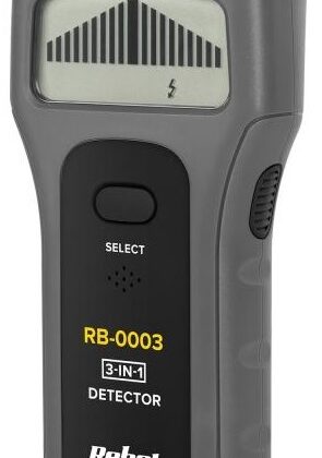 Detetor de Metais, Cabos e Madeira - REBEL RB-0003