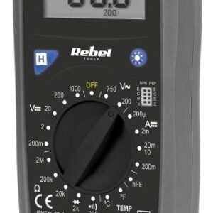 Mult?metro Digital 3? D?gitos - REBEL RB-30C