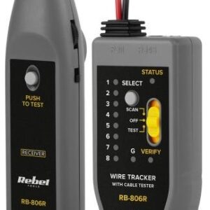 Testador de Redes (Cabos, Continuidades) c/ Gerador de Tons - REBEL RB-806R