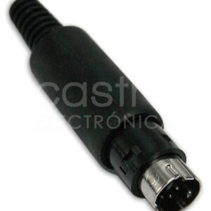 Ficha Mini DIN 7 Pinos Macho