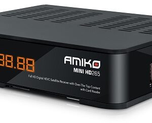 Receptor Satélite Mini Full HD Ethernet - AMIKO