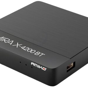 Receptor IPTV Linux Mira X HiS-4200 BT SE 1GB/8GB 5G VPN 4K Bluetooth - AMIKO