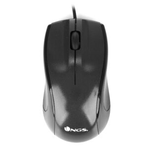 Rato USB ?ptico 800DPI (Preto) - NGS Black Mist