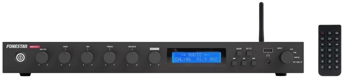 Leitor Bluetooth/USB/FM c/ Função Gravador e Misturador - FONESTAR