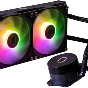 Water Cooler MasterLiquid 240L Core ARGB 240mm (Preto) - COOLER MASTER
