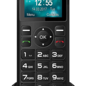 Telefone s/ Fios p/ Cart?o SIM MM35D (Preto) - MAXCOM