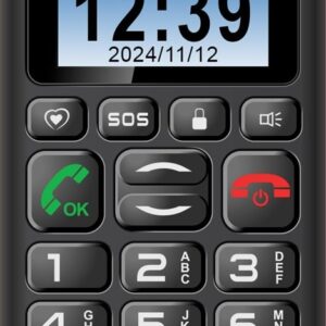 Telemóvel Comfort MM428L Dual SIM (Preto/Vermelho) - MAXCOM