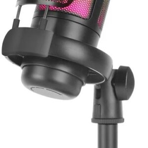 Microfone Cardioide MMIC-SE 196Khz 24-bit ADC USB (Preto) - MARS GAMING