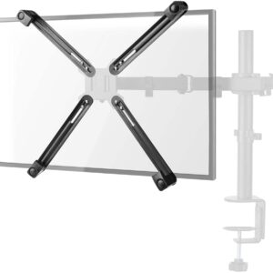 Kit Adaptador p/ Suporte de Monitor 13 - 27 Máx. 8Kg (Preto) - NEDIS