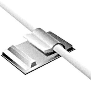 Emb. 10x Abraçadeiras Adesivas Passa Cabos (21x10mm) - VELLEMAN