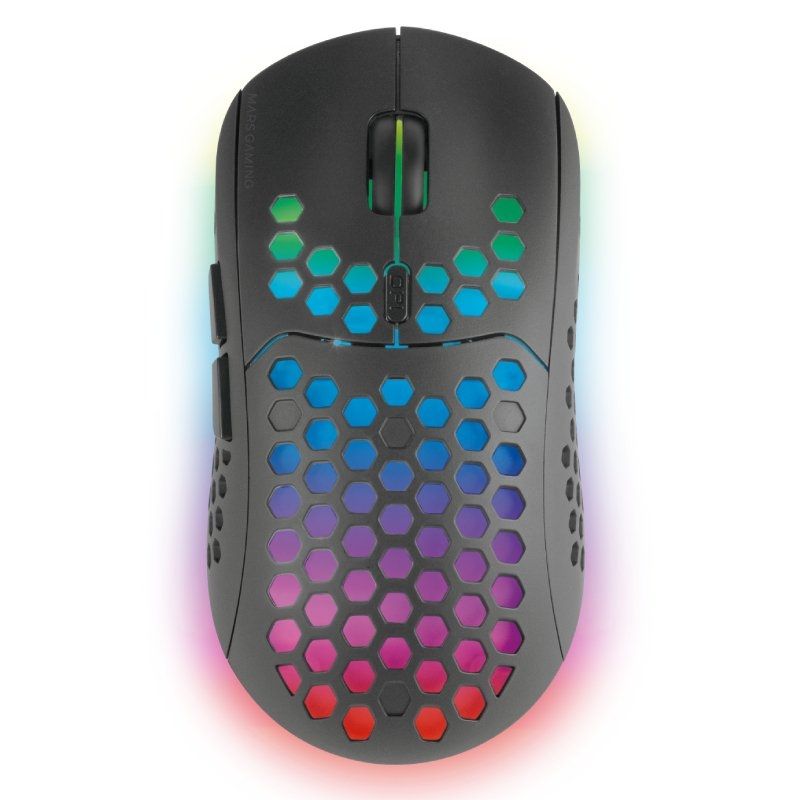 Rato Óptico Wireless 3200DPI (Preto) - MARS GAMING