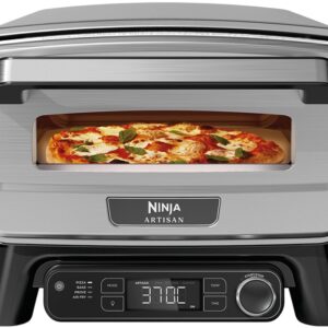 Forno de Pizza El?trico Artisan MO201EU 1760W c/ Air Fryer (Inox) - NINJA