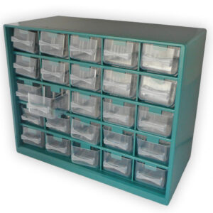 Modulo 25 Gavetas de Arrumo de Componentes