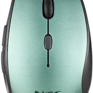 Rato Ótico Ergonómico Moth Ice 1600DPI c/ Fios (Azul) - NGS