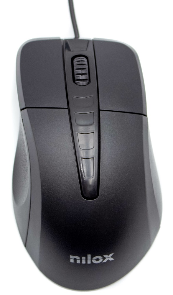 Rato Ótico USB 1000DPI (Preto) - NILOX
