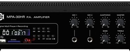 Amplificador PA 30Wrms com USB/SD - SHOW