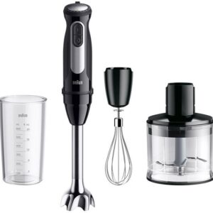 Varinha Mágica MultiQuick 5 Pro MQ 55236 M 0.6L 1000W c/ Acessórios (Preto) - BRAUN