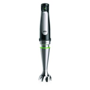 Varinha M?gica + Acess?rios 0,6L 1000W MQ 7000X (Preto/ A?o Acetinado) - BRAUN