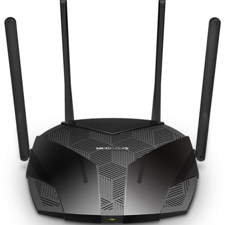 Router Wireless AX1800 Dual Band Wi-Fi 6 (Preto) - MERCUSYS