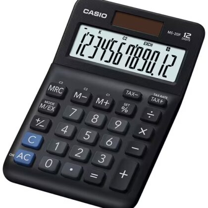 Calculadora MS-20F Secretária (Preto) - CASIO