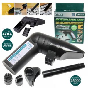 Mini Aspirador Portátil a Pilhas (25000rpm) - Proskit